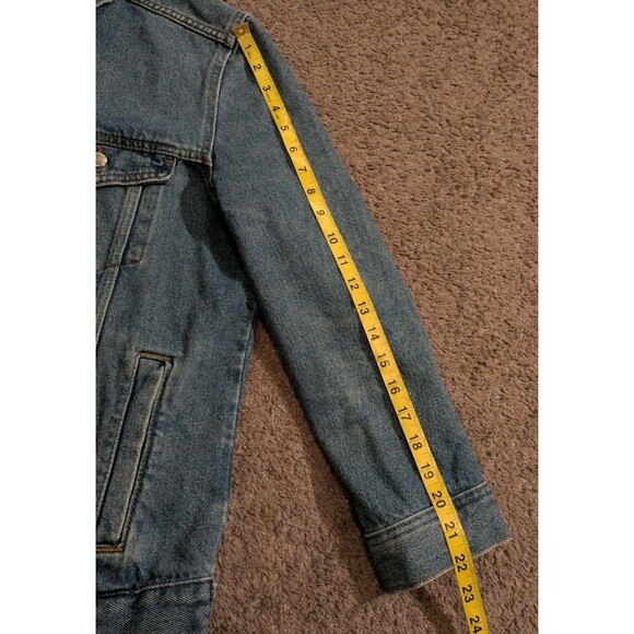 H&M Denim Blue Denim Jean Jacket Women's Medium / 8 - Picture 6 of 6